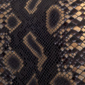 Slip Bikini Python Noir Addicted