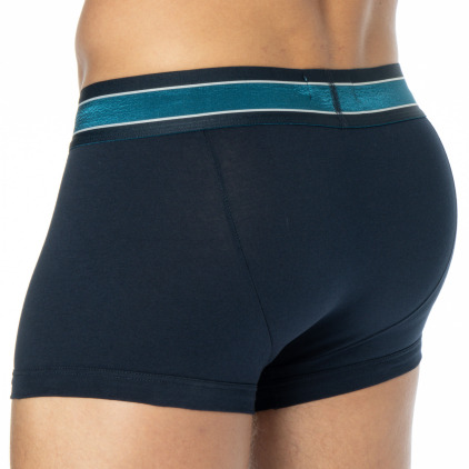 Emporio Armani Mega Elastic Boxer Briefs - Navy