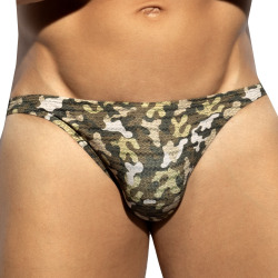 Slip Bikini Python Noir Addicted
