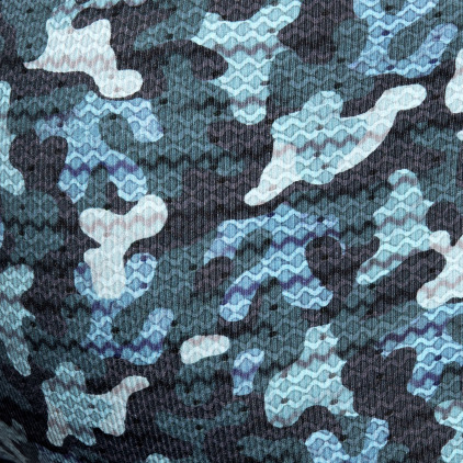 ES Collection Muddy Camo Thong - Navy