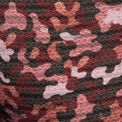 ES Collection Muddy Camo Thong - Garnet