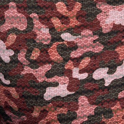 ES Collection Muddy Camo Thong - Garnet