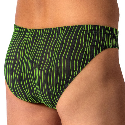 Slip Bikini Python Noir Addicted