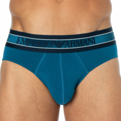 Slip Mega Elastic Bleu Octane Emporio Armani