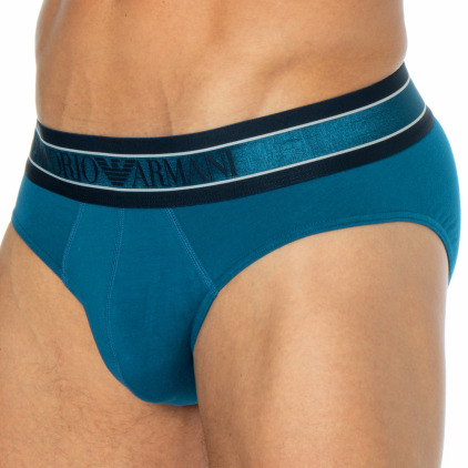 Slip Mega Elastic Bleu Octane Emporio Armani