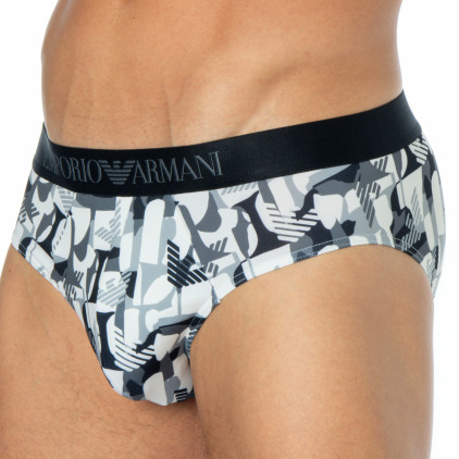 Slip All Over Microfiber Noir Emporio Armani