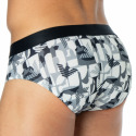 Emporio Armani All Over Microfiber Briefs - Black