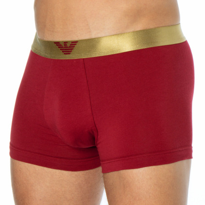 Boxer Shiny Logoband Rhubarbe Emporio Armani