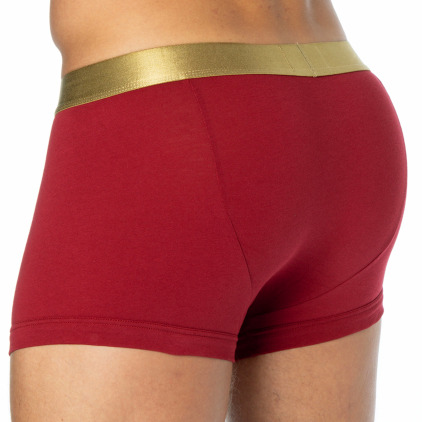 Boxer Shiny Logoband Rhubarbe Emporio Armani