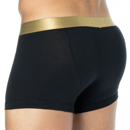 Boxer Shiny Logoband Noir Emporio Armani