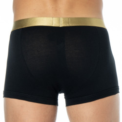 Boxer Shiny Logoband Noir Emporio Armani