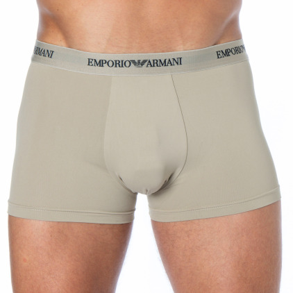 Emporio Armani Essential Microfiber Boxer Briefs - Clay
