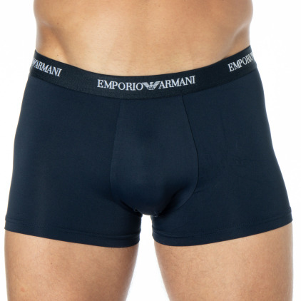 Boxer Essential Microfiber Bleu Marine Emporio Armani