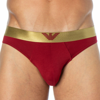 Slip Shiny Logoband Rhubarbe Emporio Armani