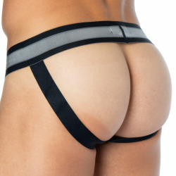 Emporio Armani Mega Elastic Jock - Black