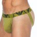 Emporio Armani Bold Monogram Jock - Khaki