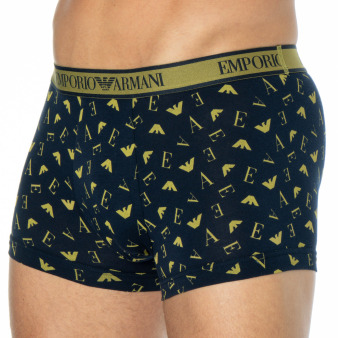 Emporio Armani Core Logoband Boxer Briefs - Navy - Logo