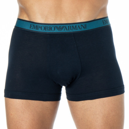 Boxer Core Logoband Marine - Bleu Emporio Armani