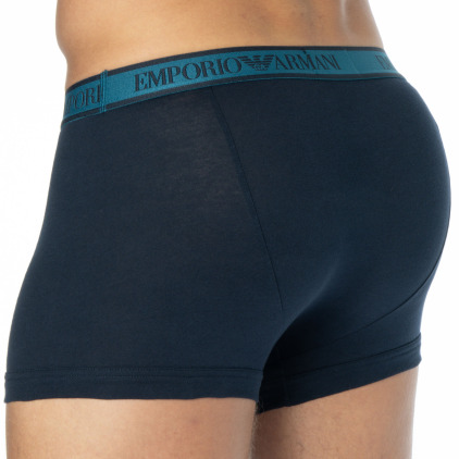 Boxer Core Logoband Marine - Bleu Emporio Armani