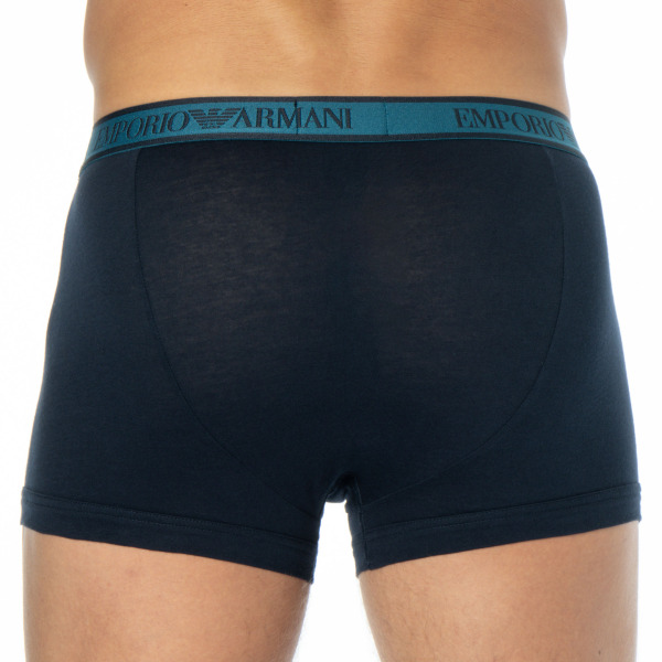 Boxer Core Logoband Marine - Bleu Emporio Armani