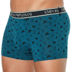 Boxer Core Logoband Bleu - Logo Emporio Armani