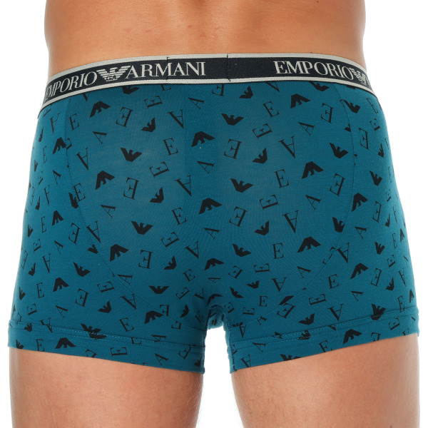 Boxer Core Logoband Bleu - Logo Emporio Armani