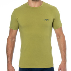 T-Shirt Bold Monogram Kaki Emporio Armani