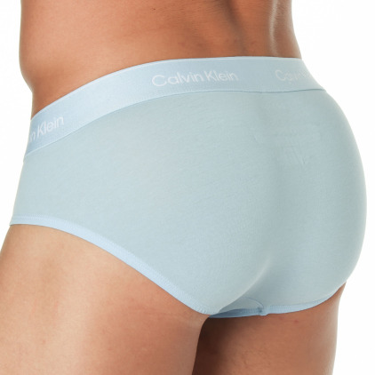 Calvin Klein 3-Pack Icon Cotton Briefs - Black - Blue - Sky Blue