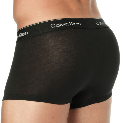 Calvin Klein 3-Pack Icon Cotton Boxer Briefs - Black