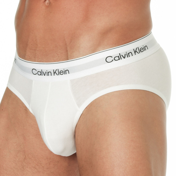 Calvin Klein 3-Pack Icon Cotton Briefs - Black - White - Heather Grey