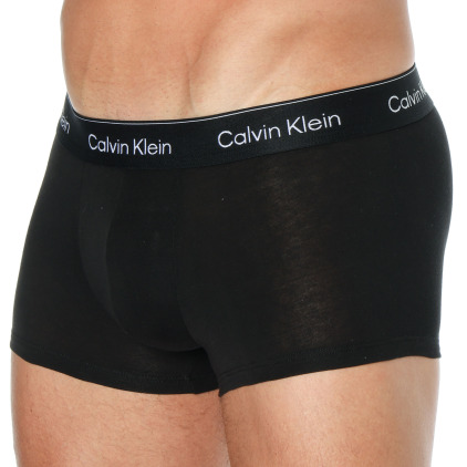 Calvin Klein 3-Pack Icon Cotton Boxer Briefs - Black - Blue - Sky Blue