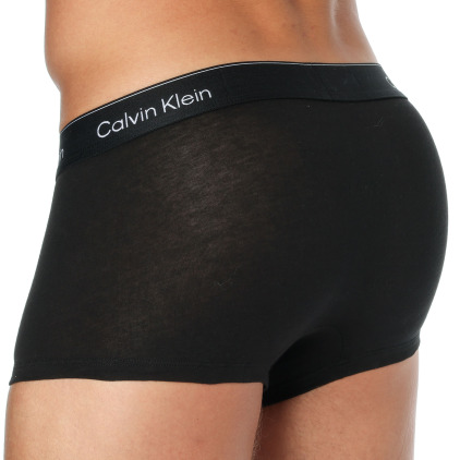 Calvin Klein 3-Pack Icon Cotton Boxer Briefs - Black - Blue - Sky Blue