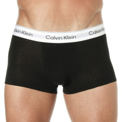 Calvin Klein 3-Pack Icon Cotton Boxer Briefs - Black - White - Heather Grey