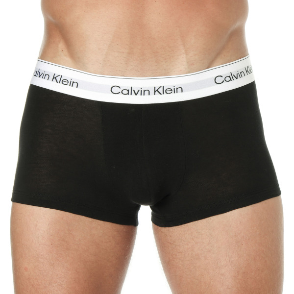 Calvin Klein 3-Pack Icon Cotton Boxer Briefs - Black - White - Heather Grey