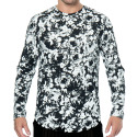 Frilivin Long Sleeves Floral T-Shirt - Black
