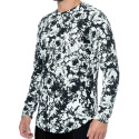 Frilivin Long Sleeves Floral T-Shirt - Black