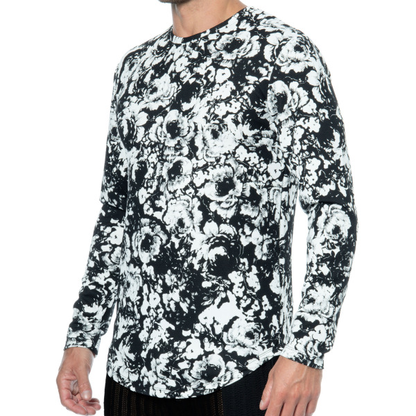 T-Shirt Manches Longues Floral Frilivin