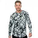 Frilivin Long Sleeves Floral T-Shirt - Black