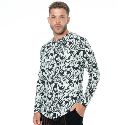 Frilivin Arabesque Pullover - Black