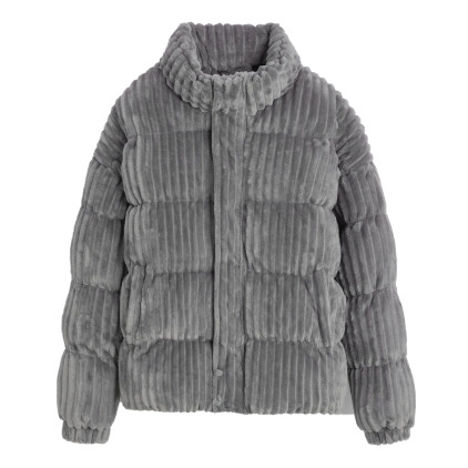 Frilivin Corduroy Jacket - Grey