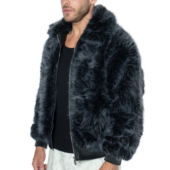 Veste Bomber Fausse Fourrure Frilivin