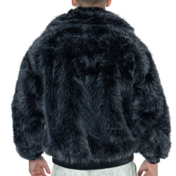 Veste Bomber Fausse Fourrure Frilivin