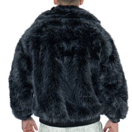 Veste Bomber Fausse Fourrure Frilivin