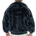 Frilivin Faux Fur Jacket - Black