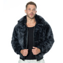 Veste Bomber Fausse Fourrure Frilivin