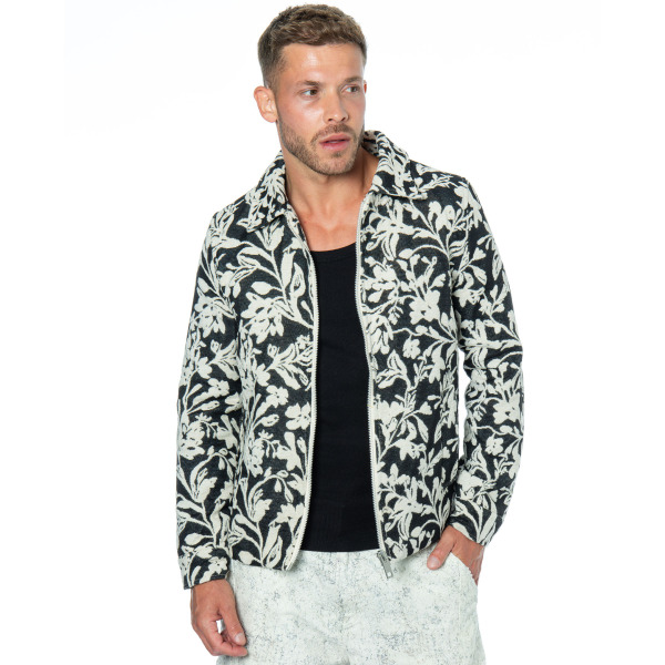 Frilivin Foliage Jacket - Grey