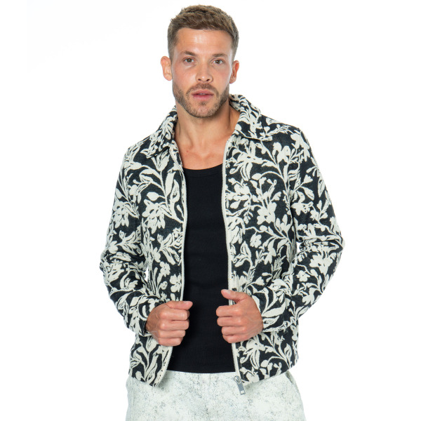 Frilivin Foliage Jacket - Grey