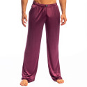L'Homme invisible Silky Touch Lounge Pants - Burgundy