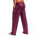 L'Homme invisible Silky Touch Lounge Pants - Burgundy