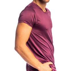 L'Homme invisible Silky Touch T-Shirt - Burgundy